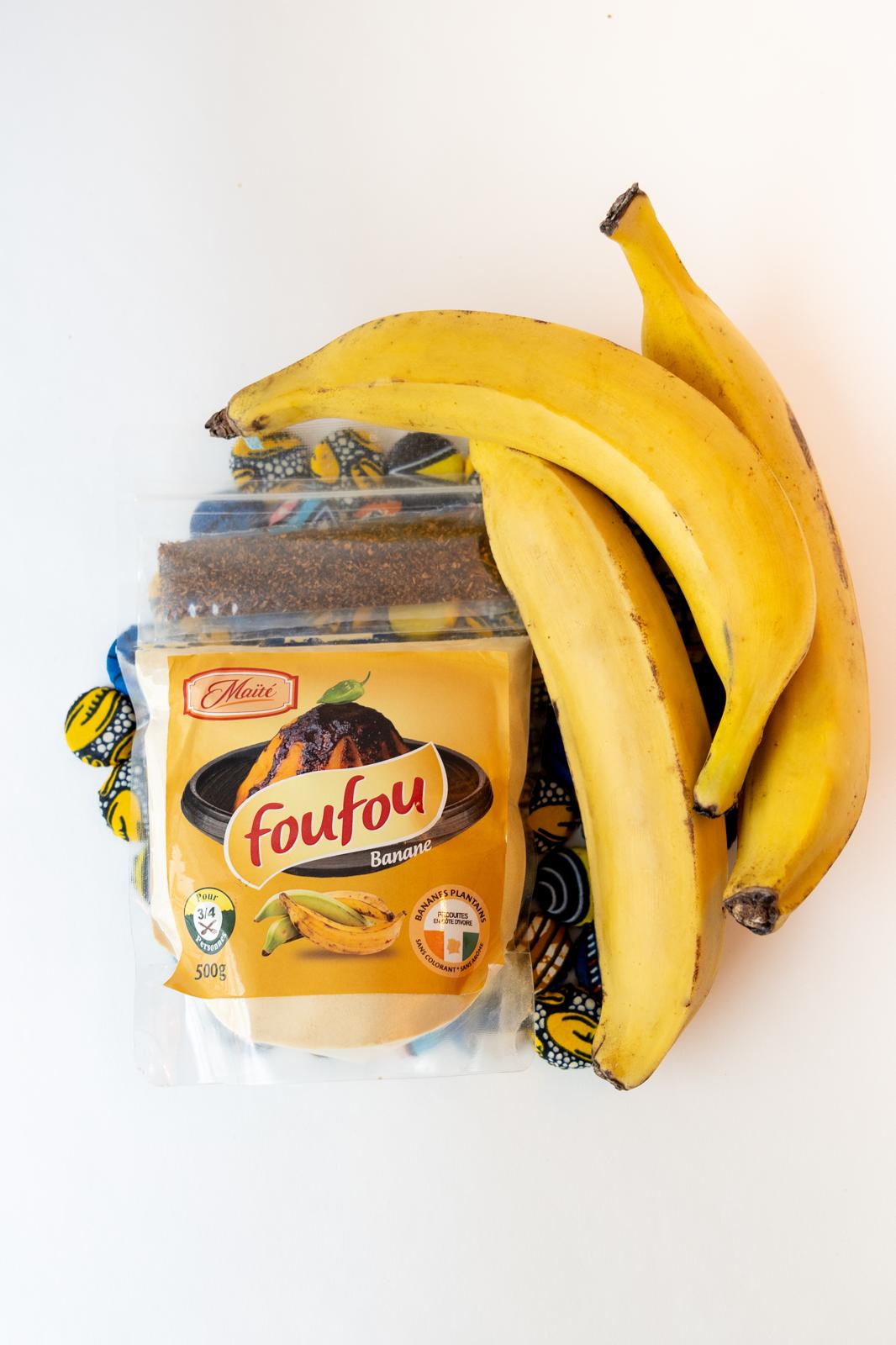 🍌 Foufou Banane – Farine de Banane Mûre Cuite | 500 g